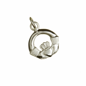 Cute Small Irish Celtic Claddagh Charm