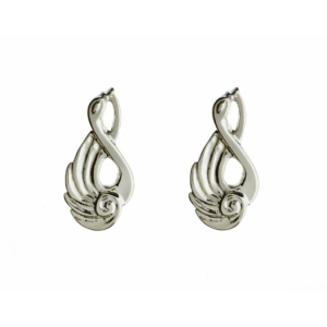 Inspired by Children of Lir Stud Silver Earrings