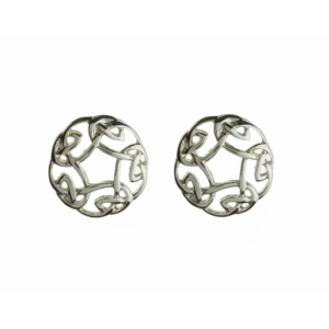 Classic Newgrange design Spiral Stud Earrings