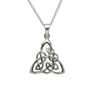 Fabulous Trinity Knot Silver Pendant