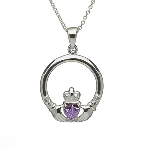 Amethyst February Birthstone Pendant February