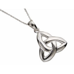 Really classy Irish Trinity Knot Silver Pendant