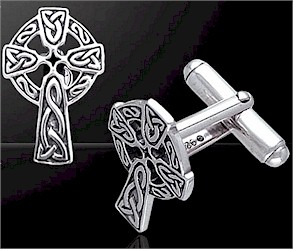 Celtic Silver Cufflinks