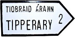 Irish County Road Signs